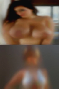 Almost naked women swap like a pet.